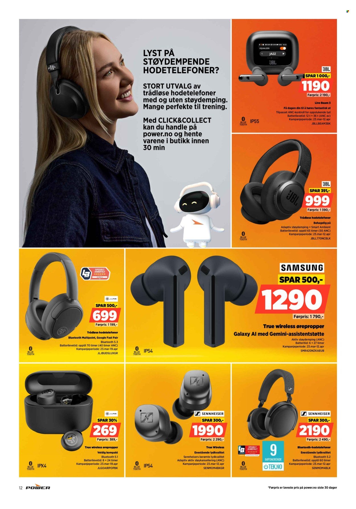 POWER kundeavis - Fra mandag 23. mars 2026 (2026-03-23 - 2026-03-29)