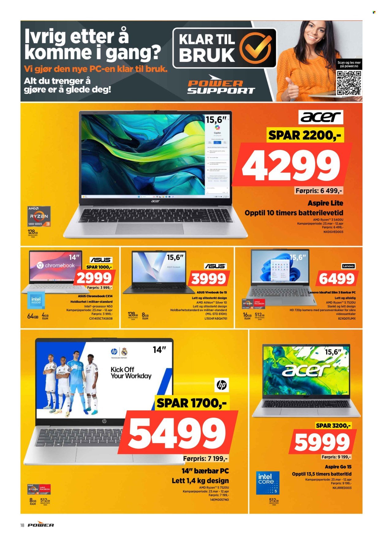 POWER kundeavis - Fra mandag 23. mars 2026 (2026-03-23 - 2026-03-29)