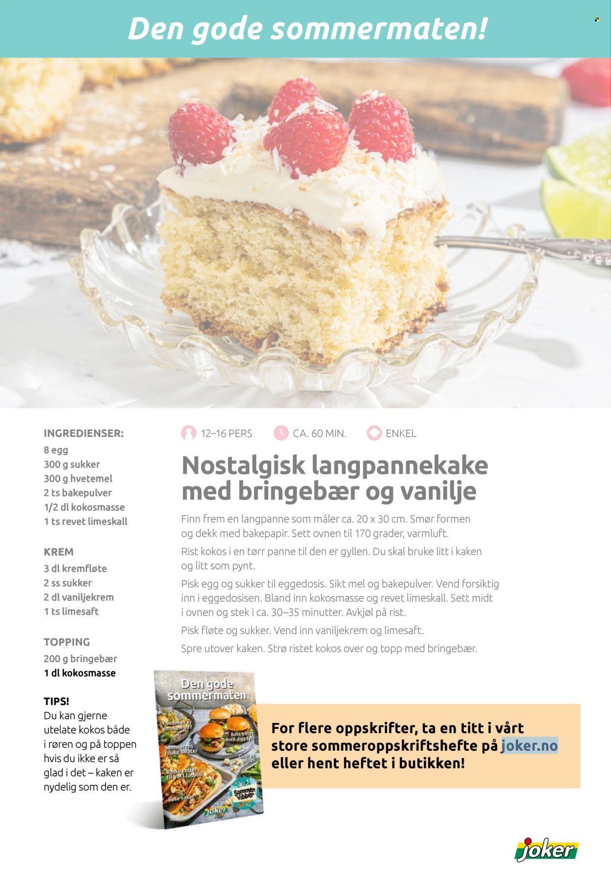 JOKER kundeavis - Fra søndag 28. juni 2026