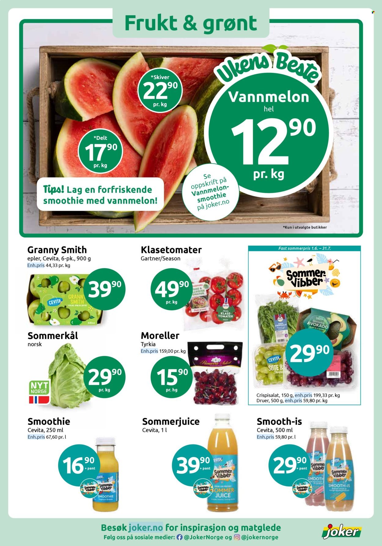 JOKER kundeavis - Fra mandag 8. juni 2026