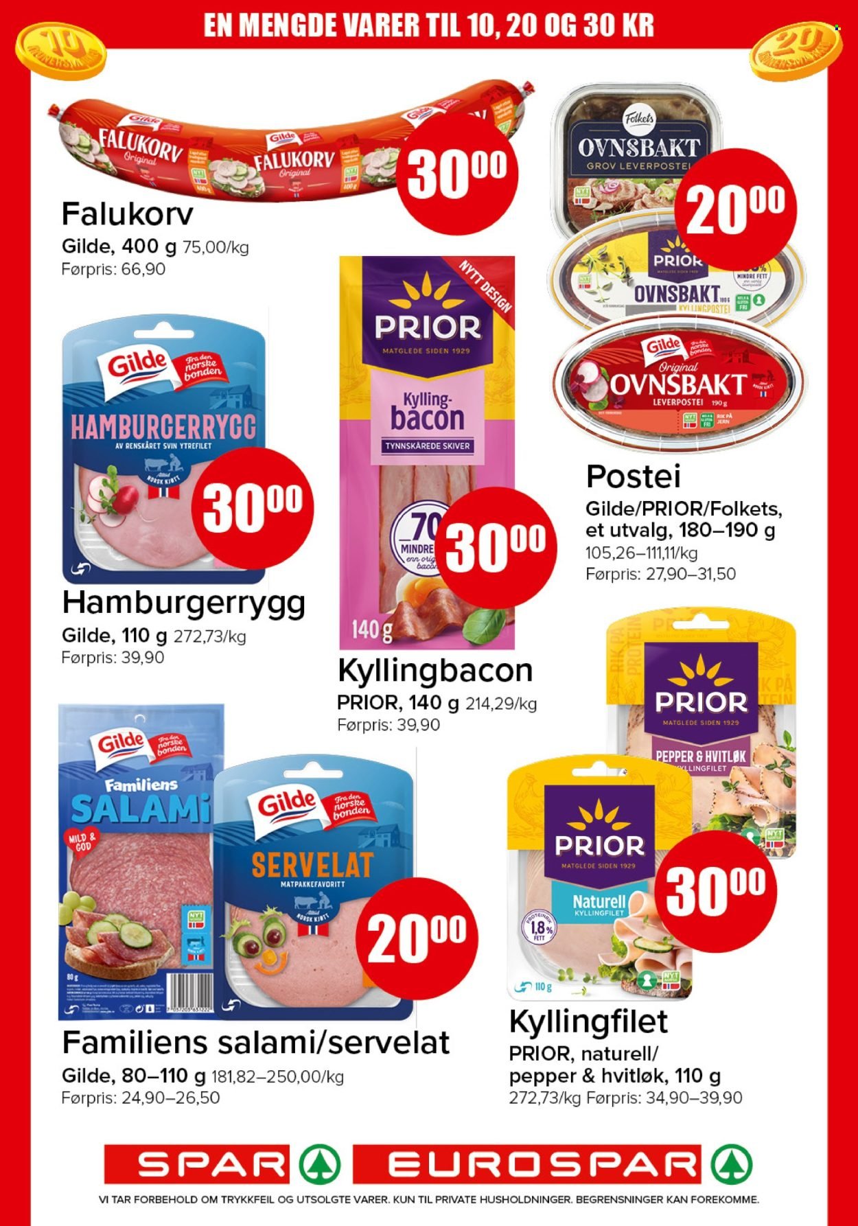 SPAR kundeavis - SPAR, EUROSPAR