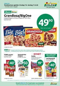 JOKER kundeavis - Fra tirsdag 7. april 2026 (2026-04-07 - 2026-04-11)