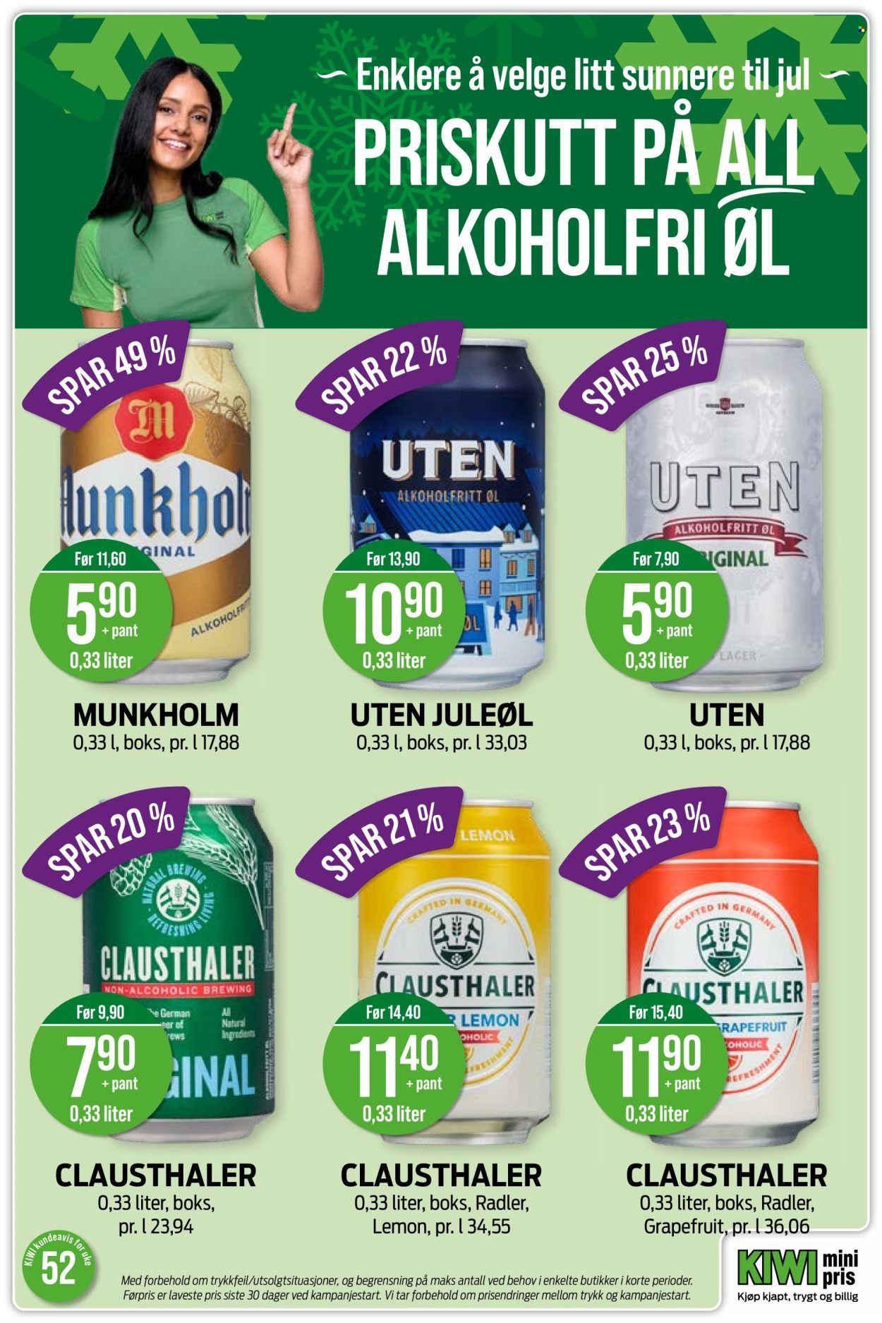 KIWI kundeavis - Fra mandag 22. desember 2025 (2025-12-22 - 2025-12-28)