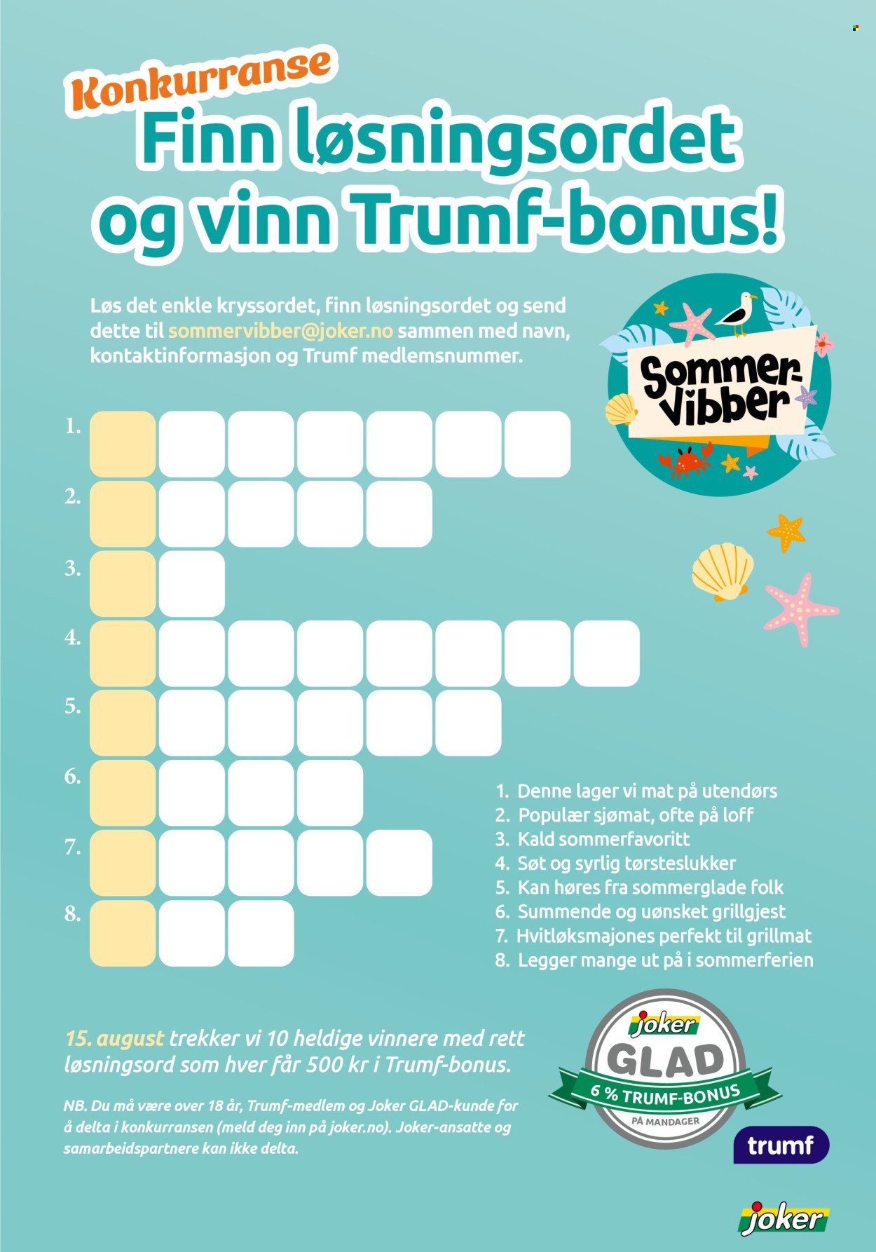 JOKER kundeavis - Fra søndag 27. juli 2025 (2025-07-27 - 2025-07-27)