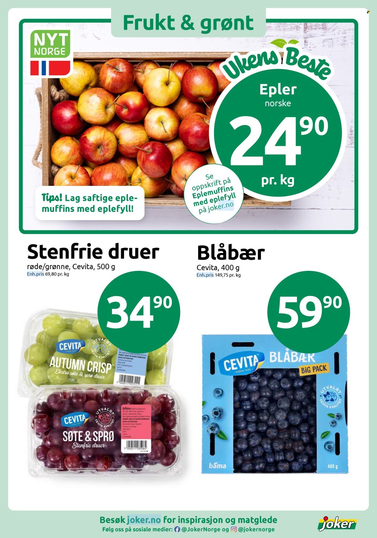 JOKER kundeavis - Fra mandag 31. august 2026