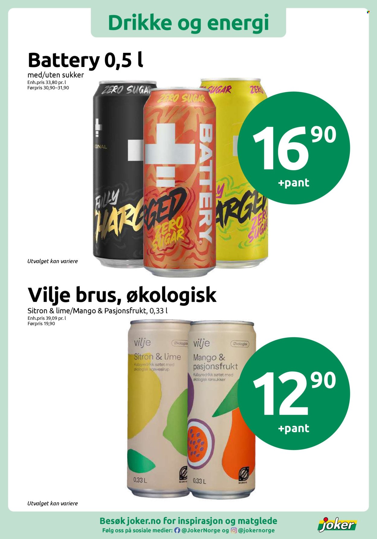 JOKER kundeavis - Fra mandag 31. august 2026