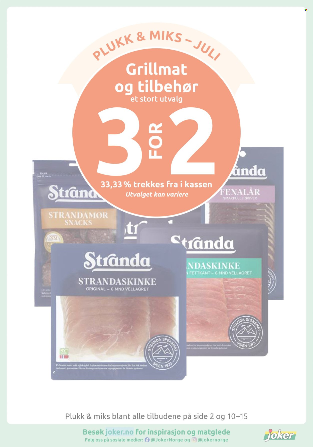 JOKER kundeavis - Fra søndag 19. juli 2026