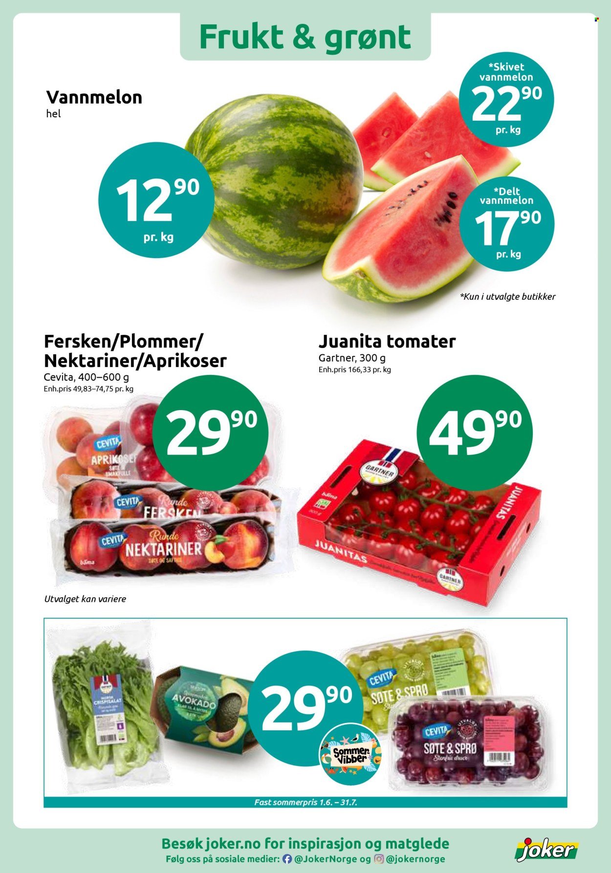 JOKER kundeavis - Fra søndag 19. juli 2026