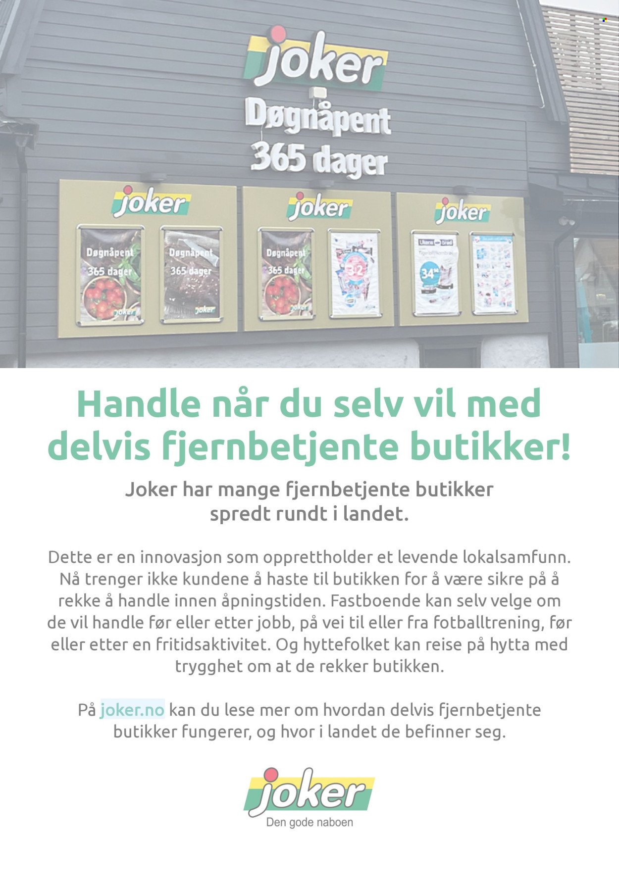 JOKER kundeavis - Fra søndag 19. juli 2026