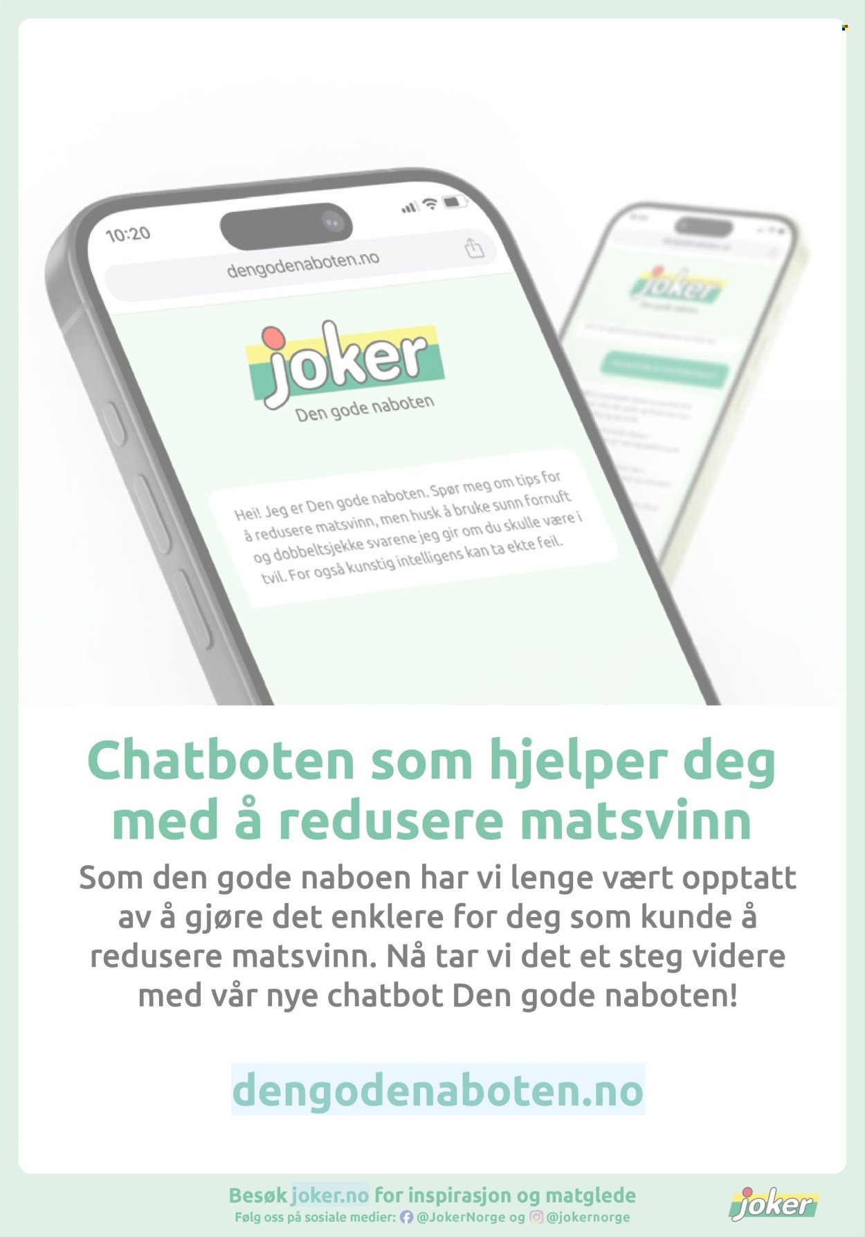 JOKER kundeavis - Fra søndag 19. juli 2026