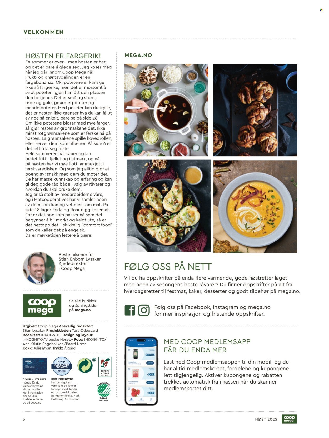 COOP MEGA kundeavis - Høstmat (2025-10-05)