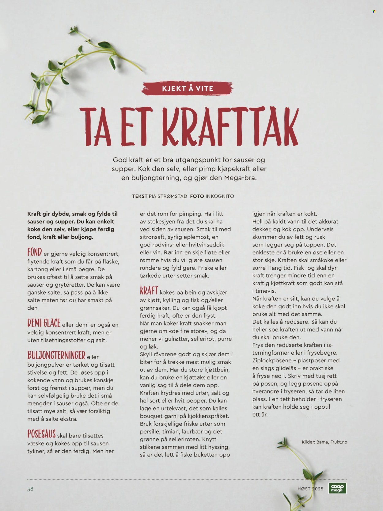 COOP MEGA kundeavis - Høstmat (2025-10-05)
