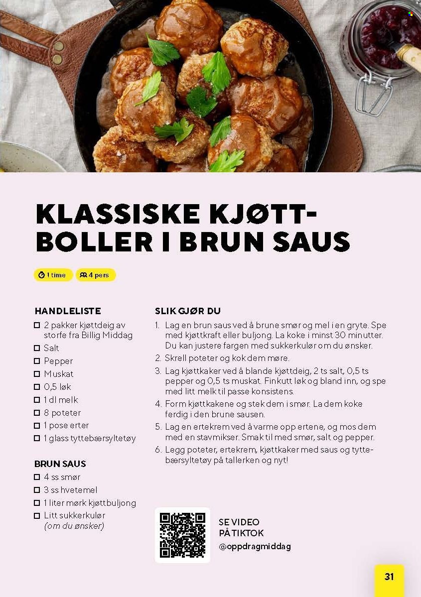 BUNNPRIS kundeavis - Middagsinspirasjon! (2025-10-21 - 2025-11-30)
