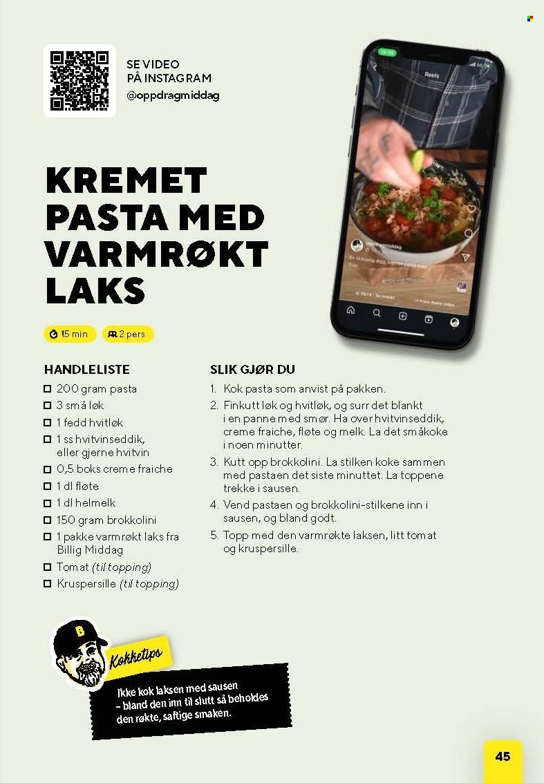 BUNNPRIS kundeavis - Middagsinspirasjon! (2025-10-21 - 2025-11-30)