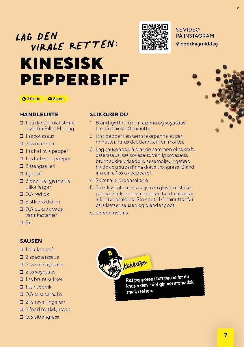 BUNNPRIS kundeavis - Middagsinspirasjon! (2025-10-21 - 2025-11-30)