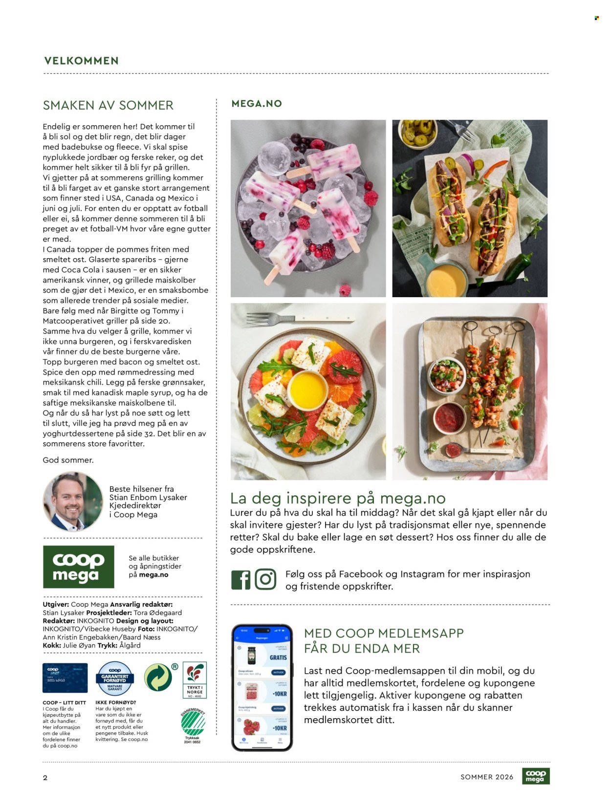 COOP MEGA kundeavis - Sommermagasin (2026-04-24)