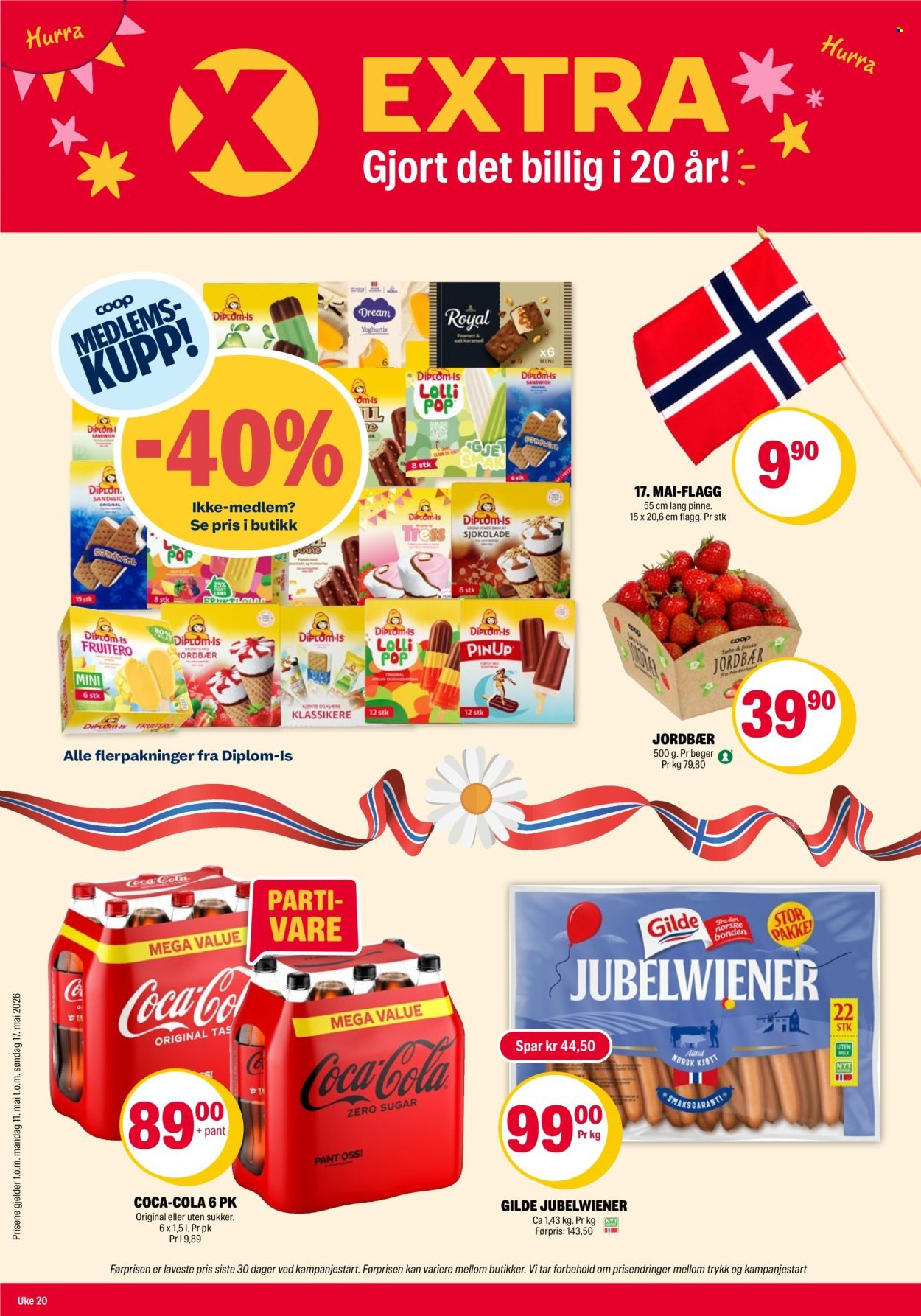 COOP EXTRA kundeavis - Uke 20 (2026-05-11 - 2026-05-17)
