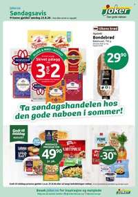 JOKER kundeavis - Fra søndag 23. august 2026