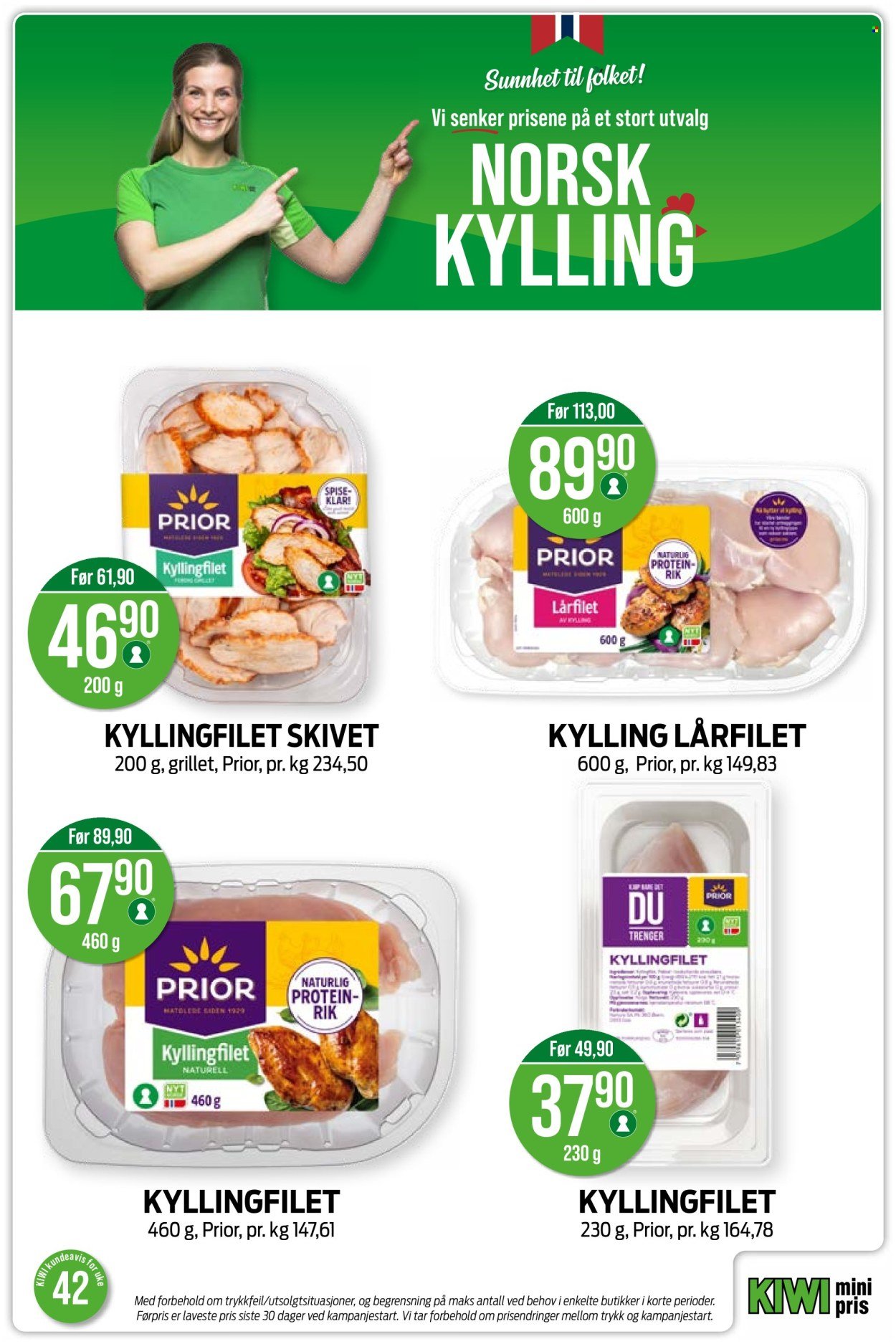 KIWI kundeavis - Fra mandag 12. oktober 2026