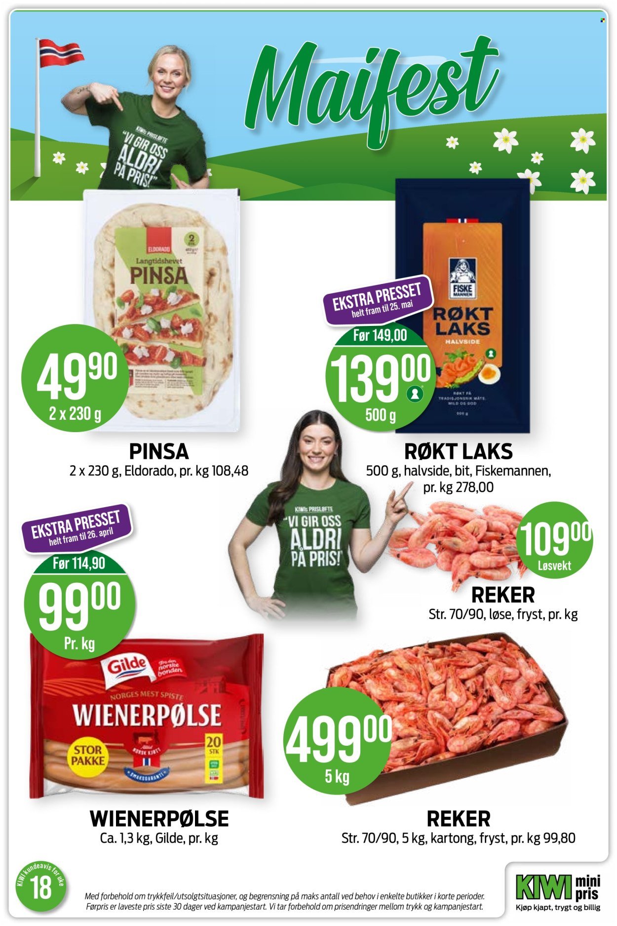 KIWI kundeavis - Fra mandag 27. april 2026 (2026-04-27 - 2026-05-03)