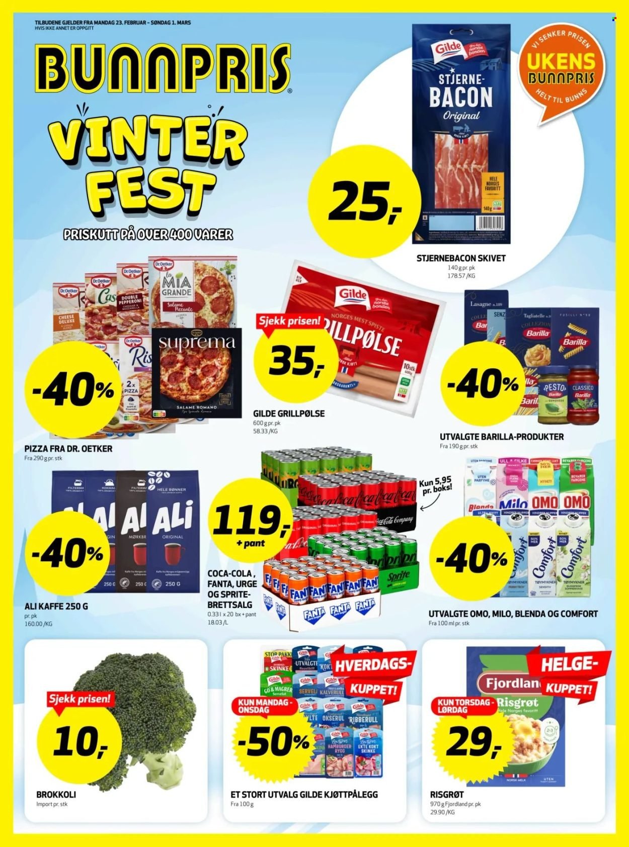 BUNNPRIS kundeavis - Uke 9 (2026-02-23 - 2026-03-01)