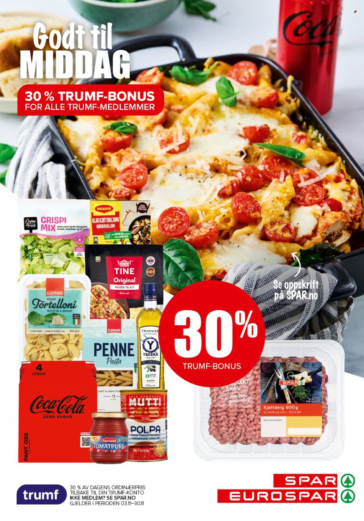 SPAR kundeavis - SPAR, EUROSPAR (2025-11-24 - 2025-11-30)