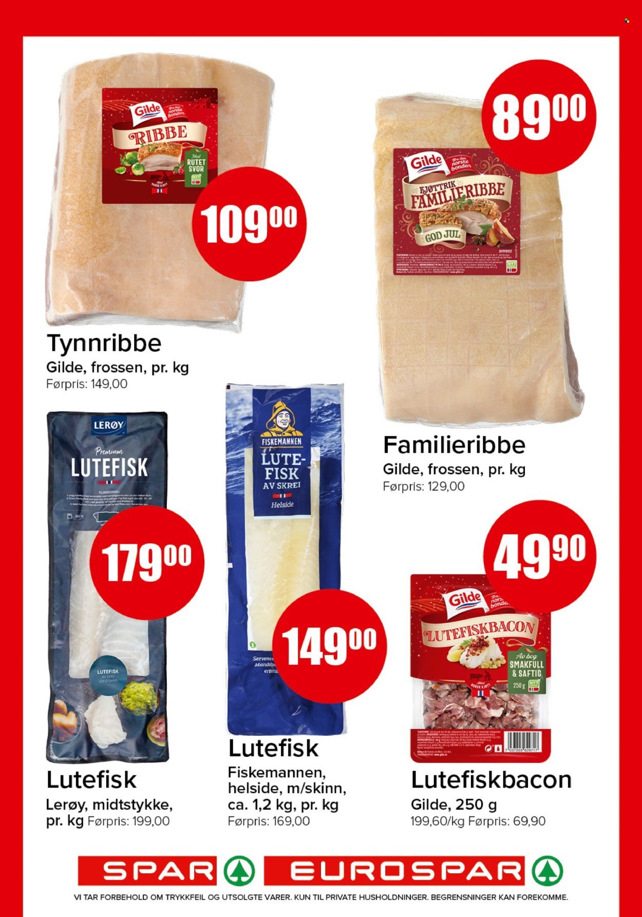 SPAR kundeavis - SPAR, EUROSPAR (2025-11-24 - 2025-11-30)