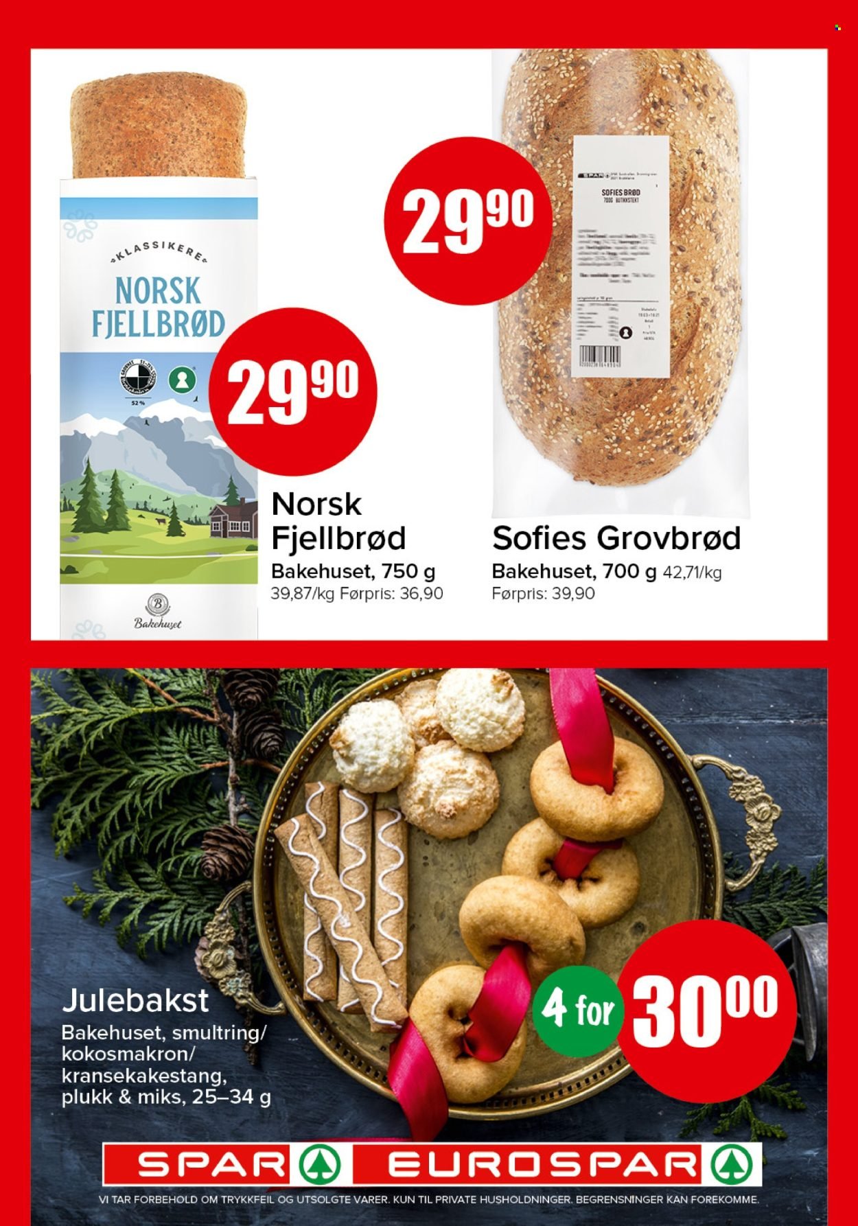 SPAR kundeavis - SPAR, EUROSPAR (2025-11-24 - 2025-11-30)