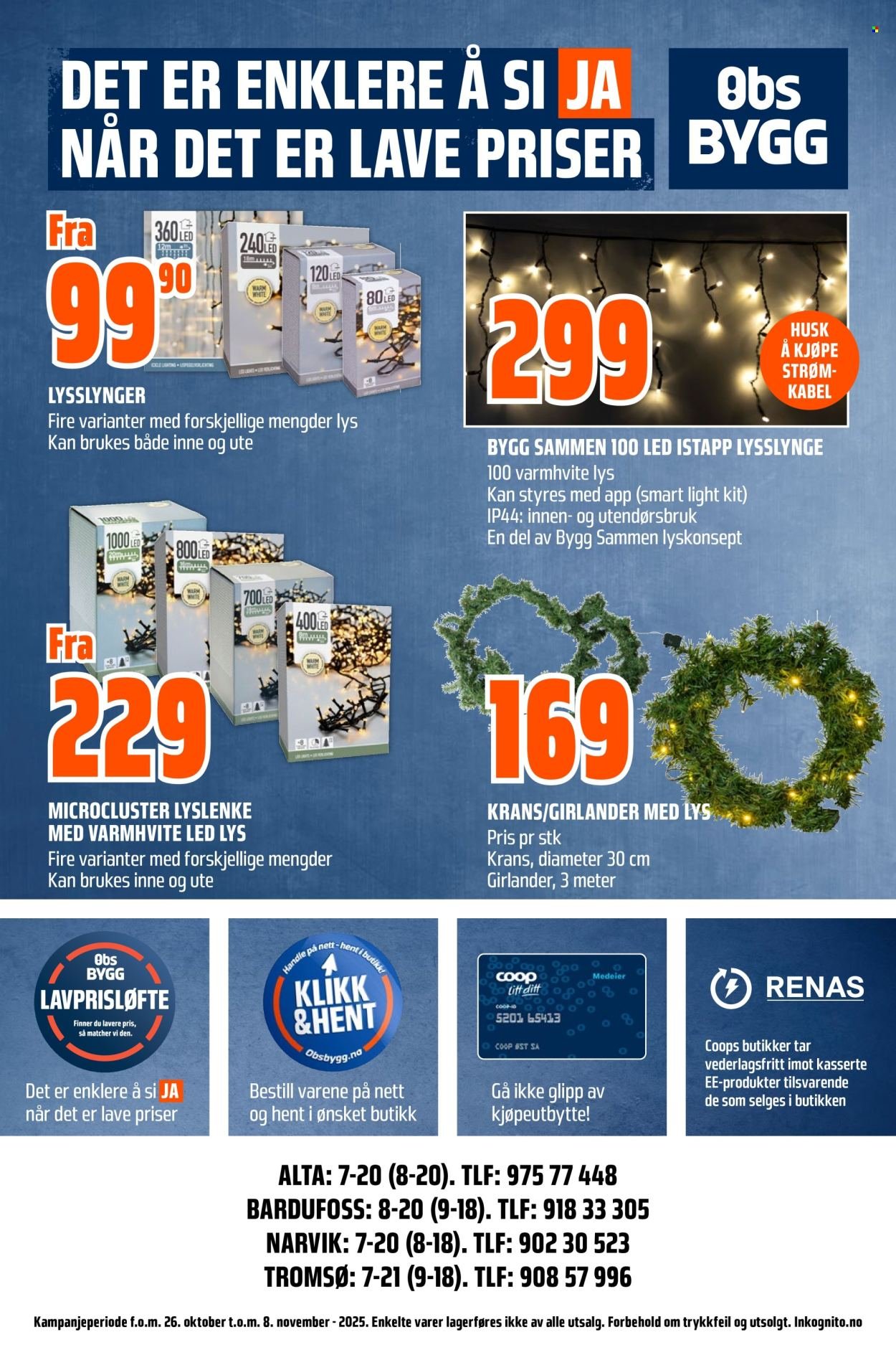 COOP OBS BYGG kundeavis - Uke 44-45 (2025-10-26 - 2025-11-08)