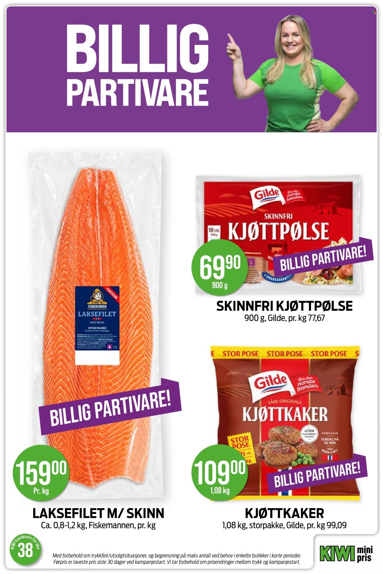 KIWI kundeavis - Fra mandag 14. september 2026