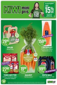 KIWI kundeavis - Fra mandag 14. september 2026