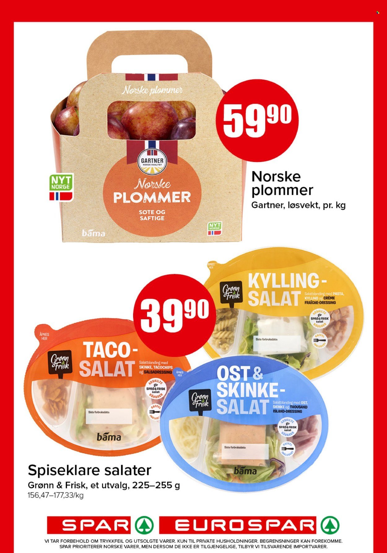 SPAR kundeavis - SPAR, EUROSPAR