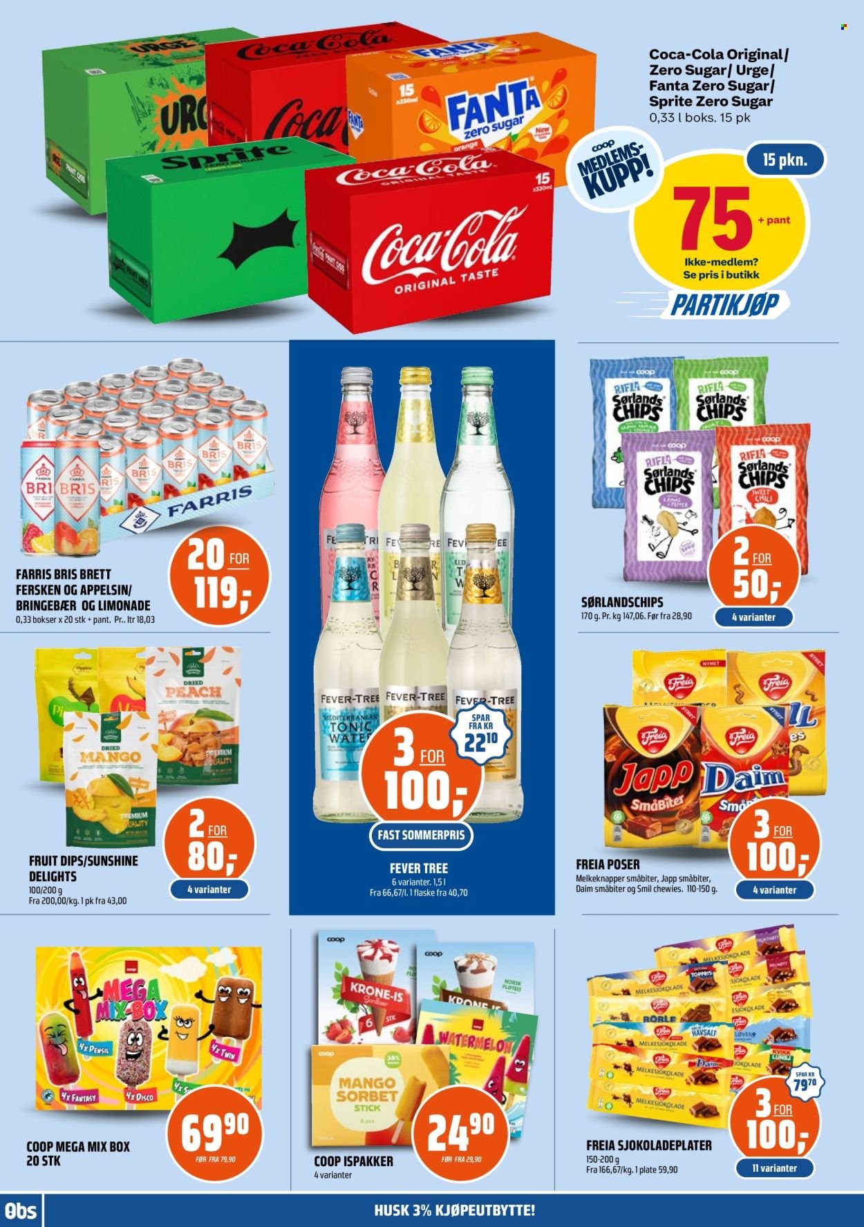 COOP OBS kundeavis - Fra søndag 21. juni 2026