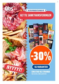COOP OBS kundeavis - Fra søndag 21. juni 2026