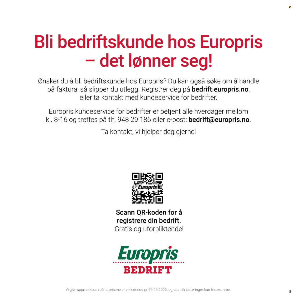 EUROPRIS kundeavis - Julekatalog
