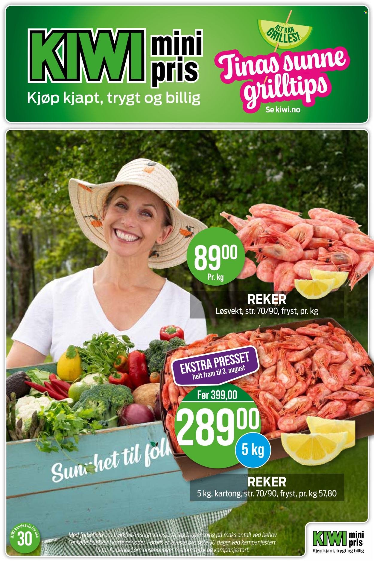 KIWI kundeavis - Uke 30 (2025-07-21 - 2025-07-27)