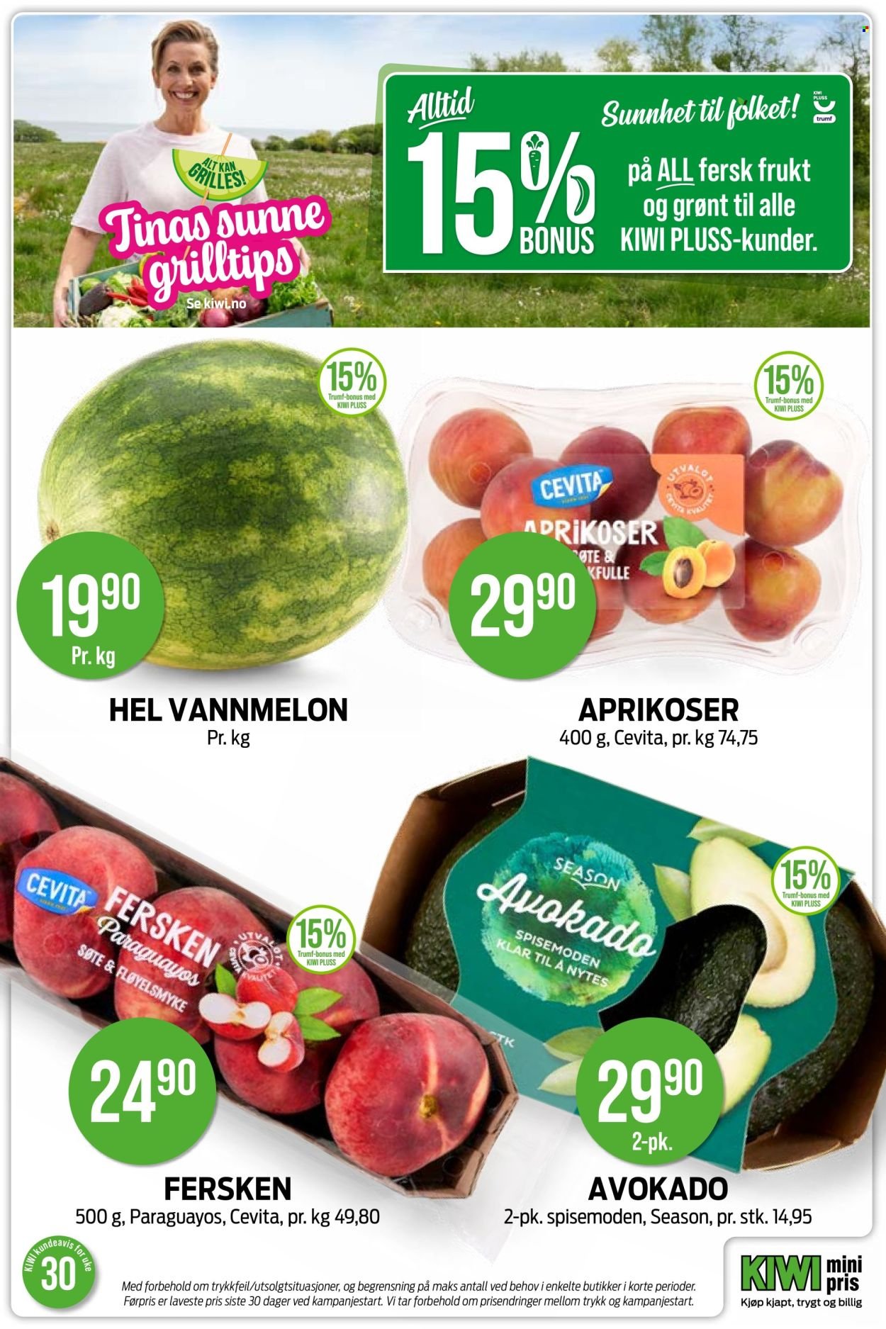 KIWI kundeavis - Uke 30 (2025-07-21 - 2025-07-27)