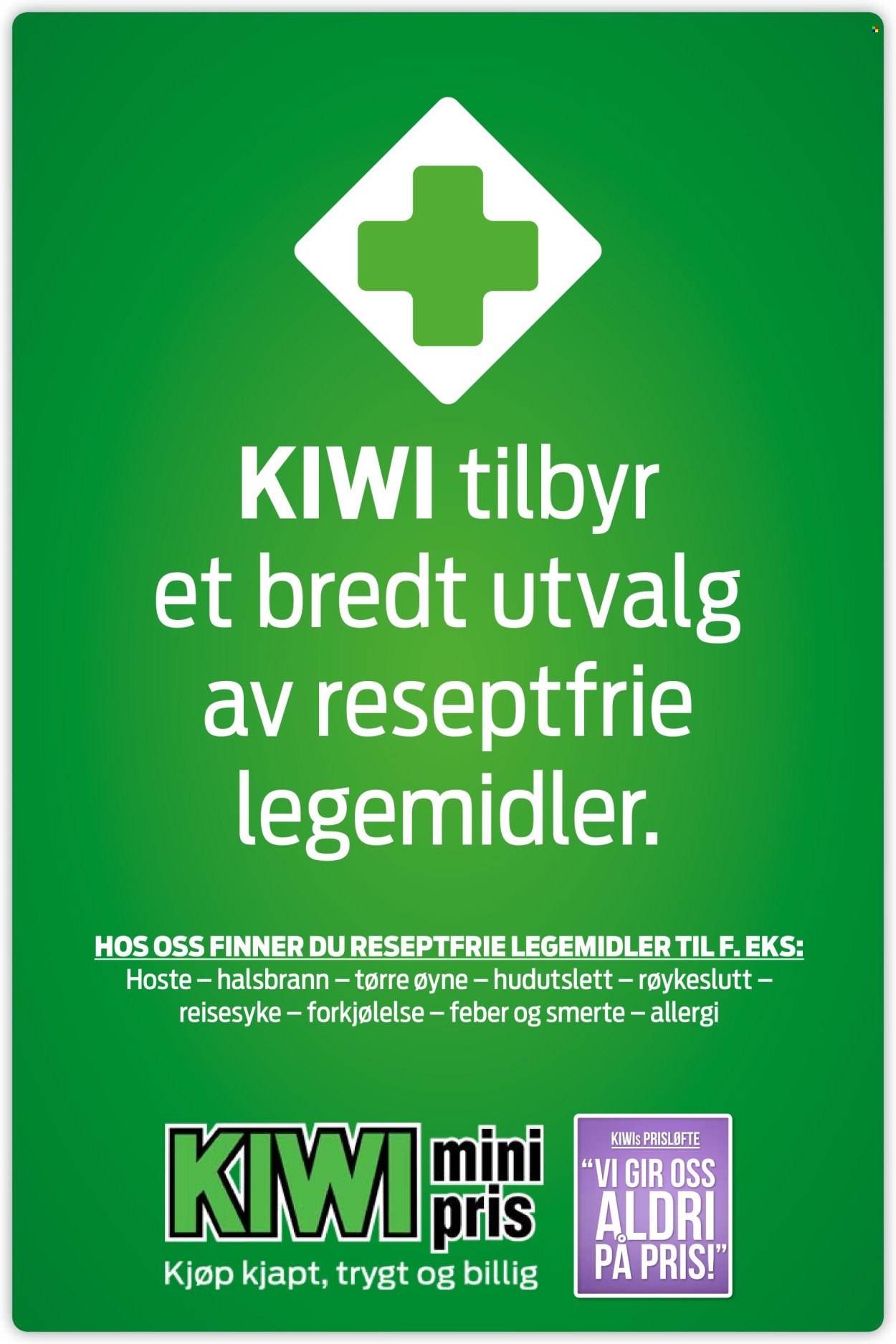 KIWI kundeavis - Uke 30 (2025-07-21 - 2025-07-27)