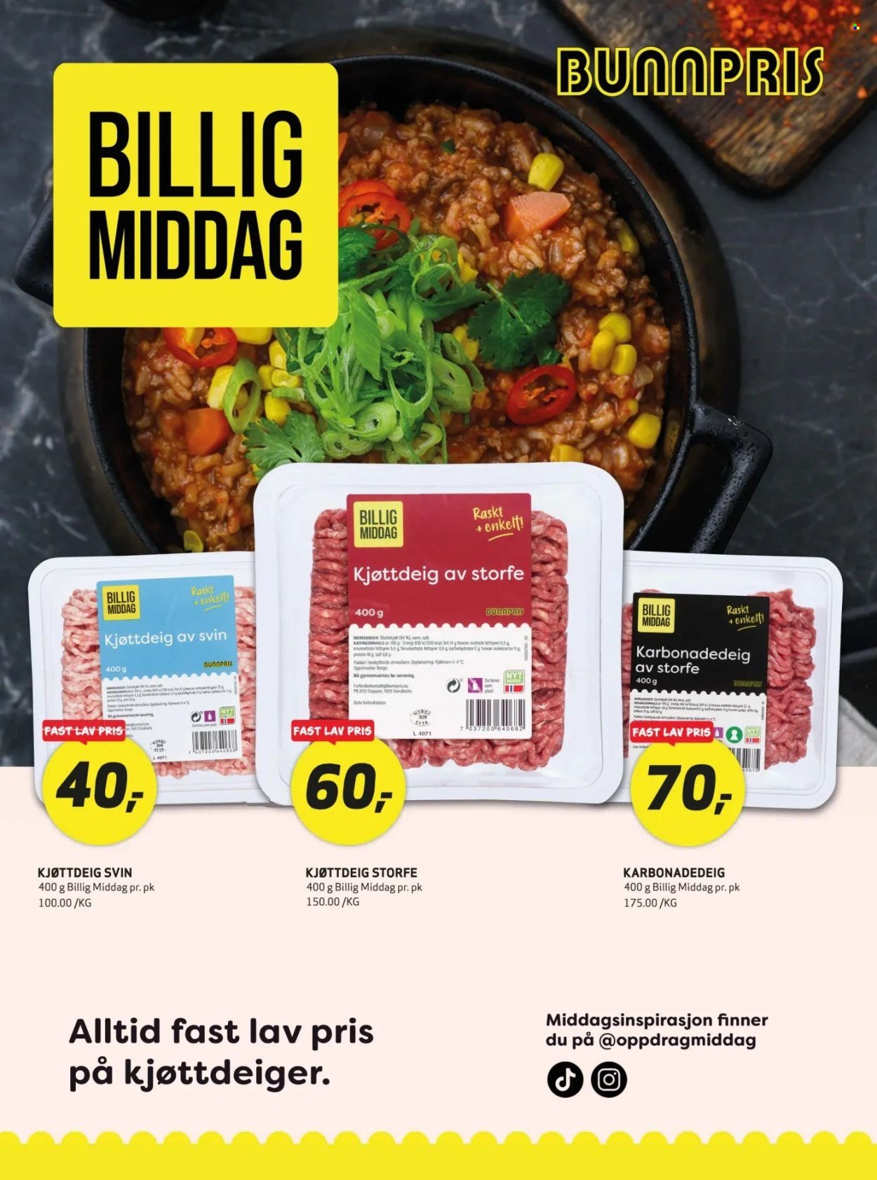 BUNNPRIS kundeavis - Se ukens HELGEKUPP!
