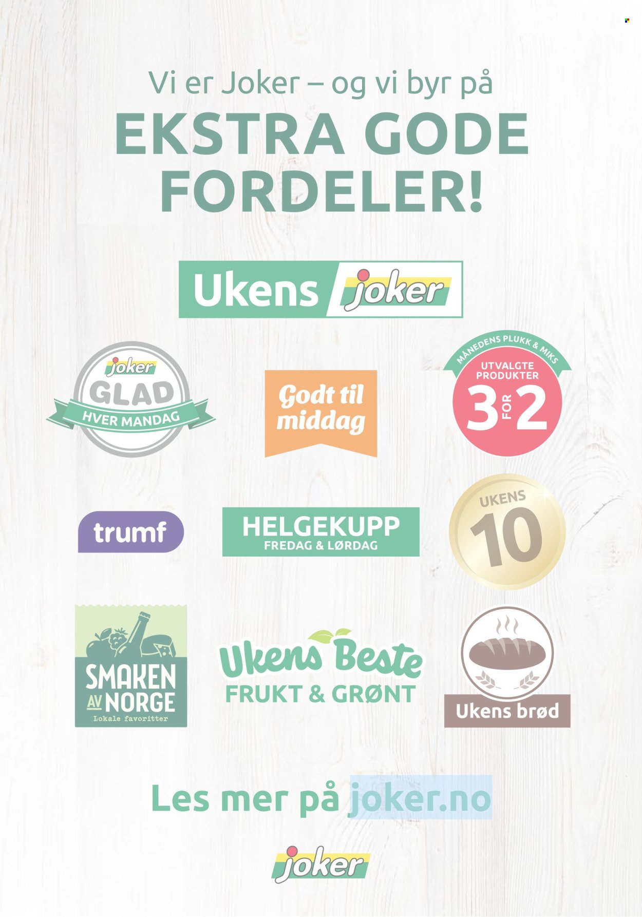 JOKER kundeavis - Fra søndag 14. juni 2026