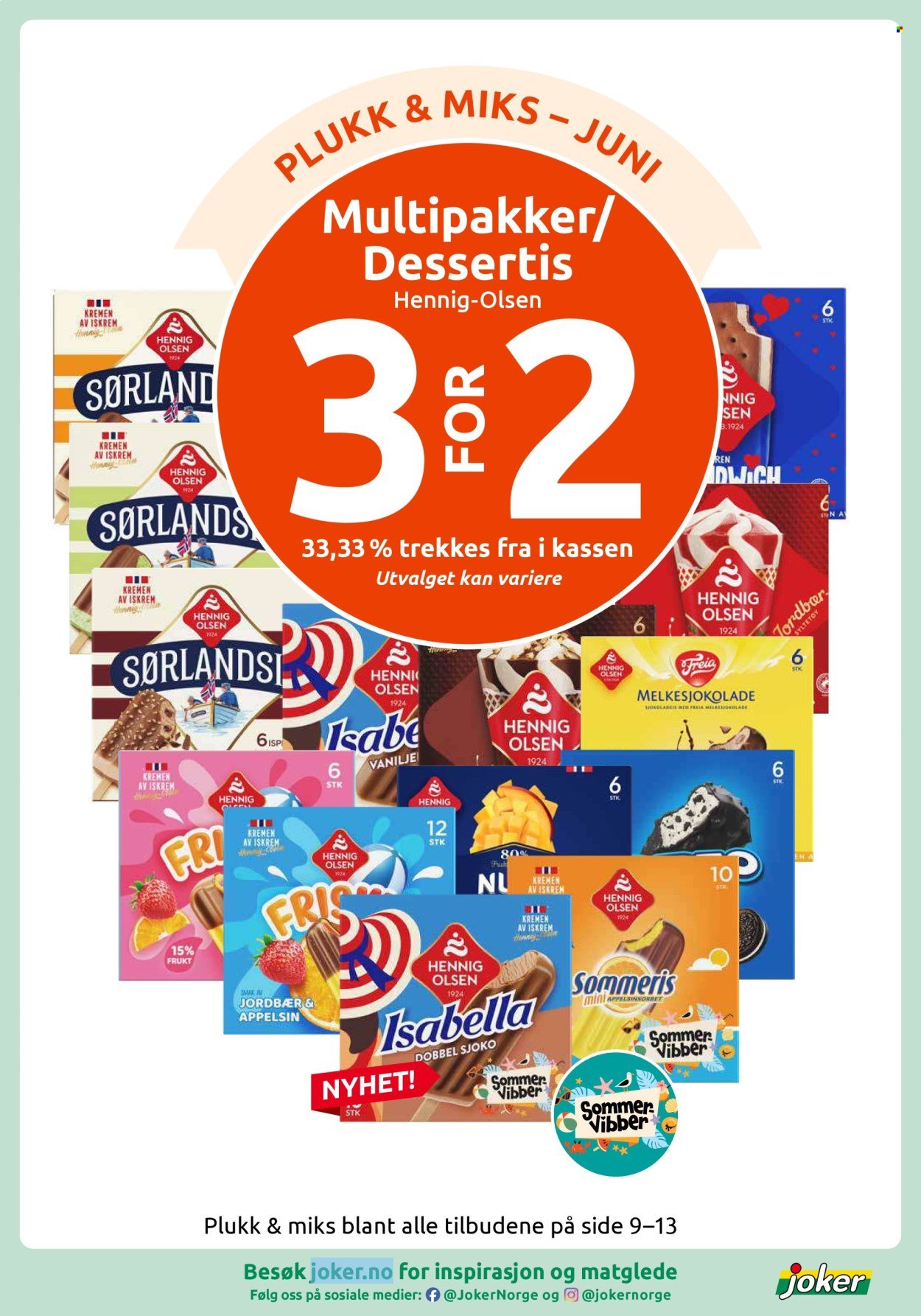JOKER kundeavis - Fra søndag 14. juni 2026