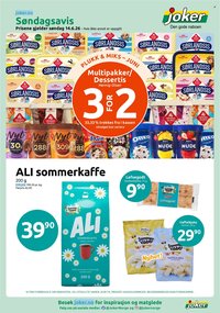 JOKER kundeavis - Fra søndag 14. juni 2026
