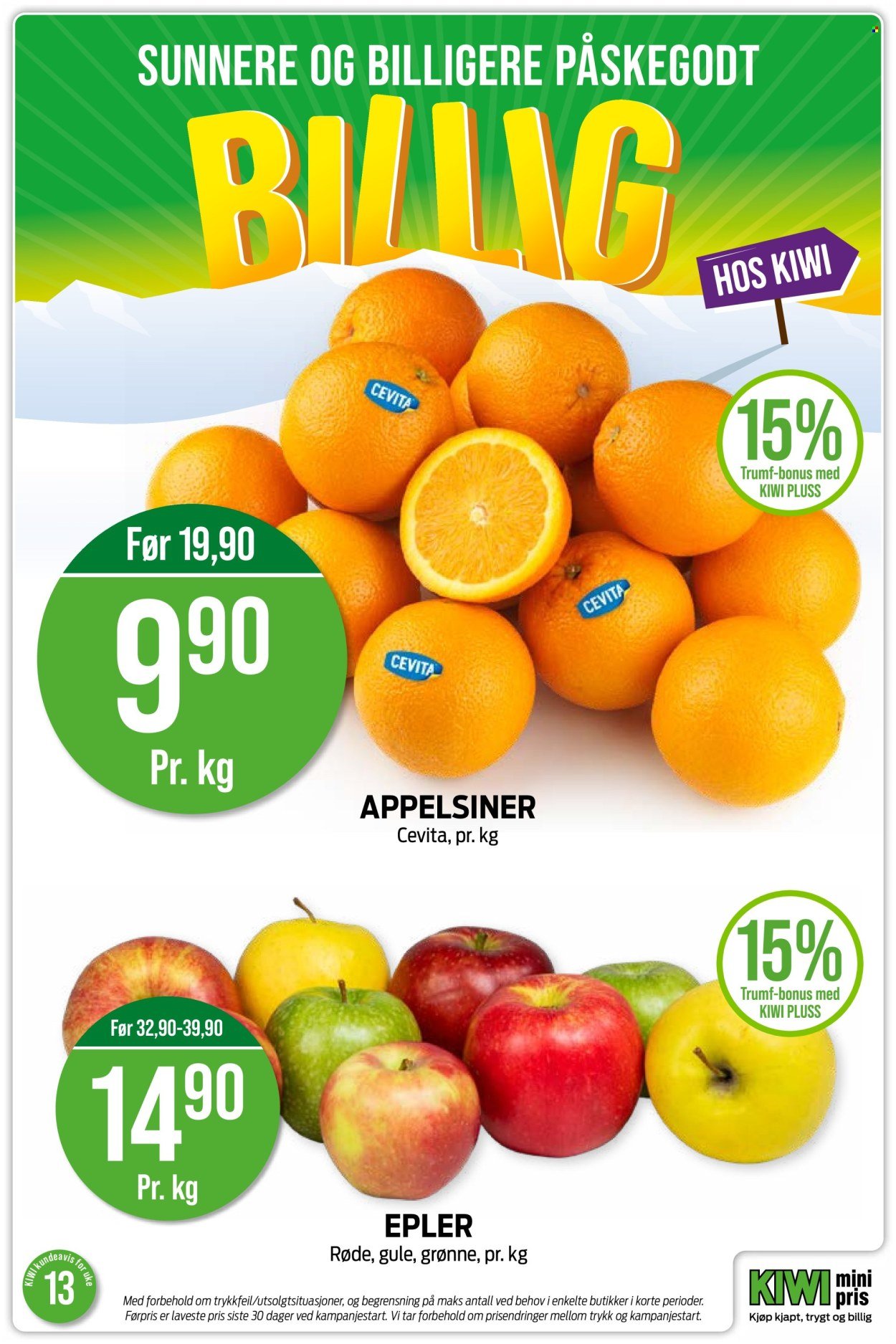 KIWI kundeavis - Fra mandag 23. mars 2026 (2026-03-23 - 2026-03-29)