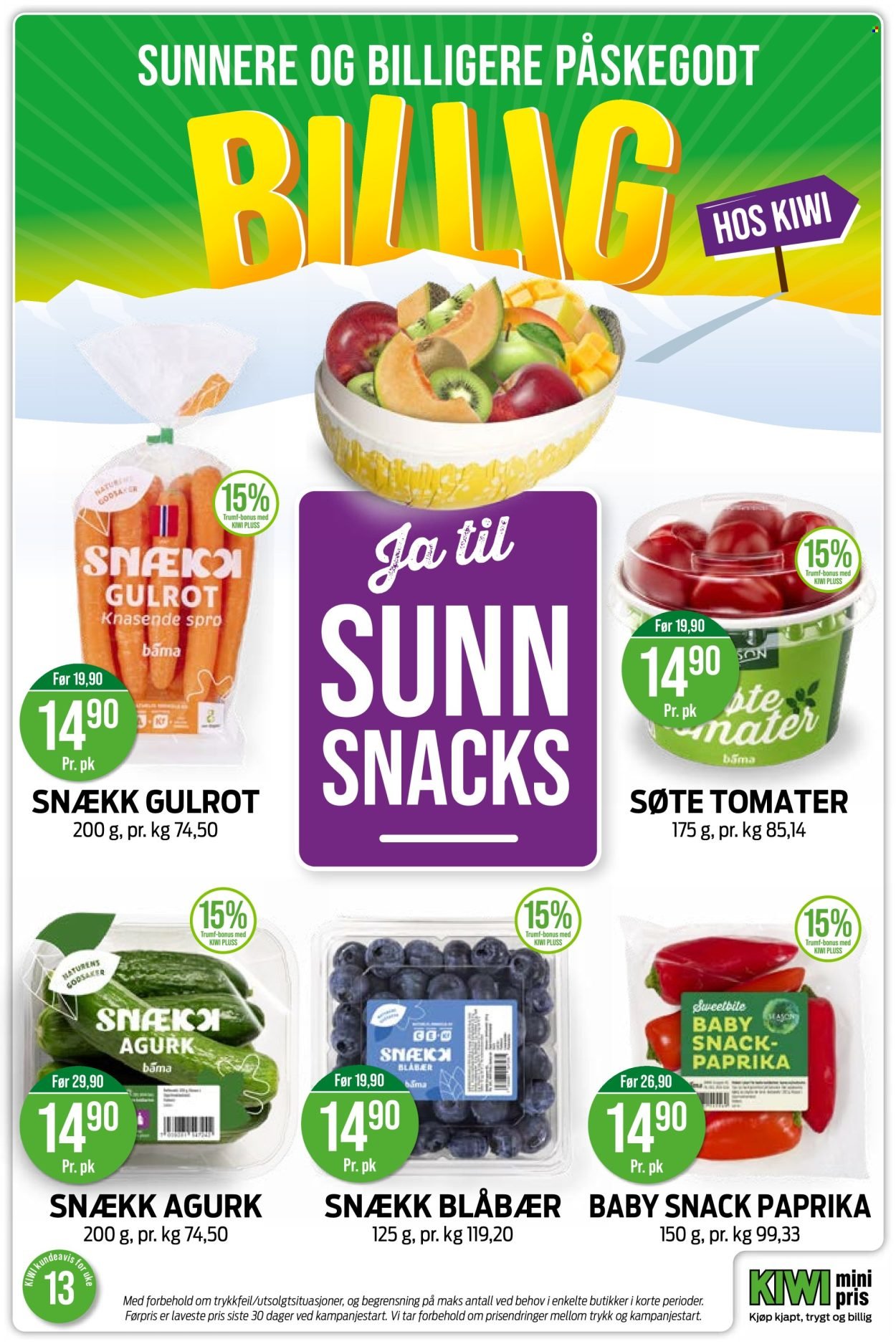 KIWI kundeavis - Fra mandag 23. mars 2026 (2026-03-23 - 2026-03-29)