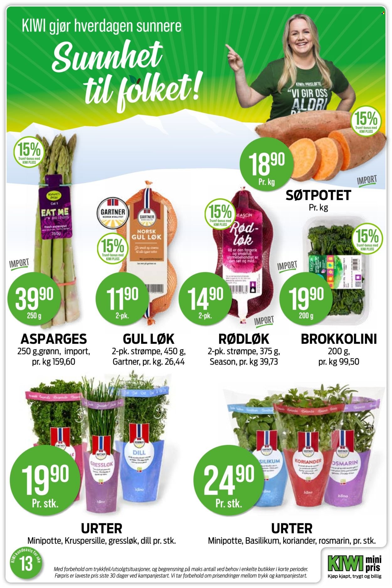 KIWI kundeavis - Fra mandag 23. mars 2026 (2026-03-23 - 2026-03-29)