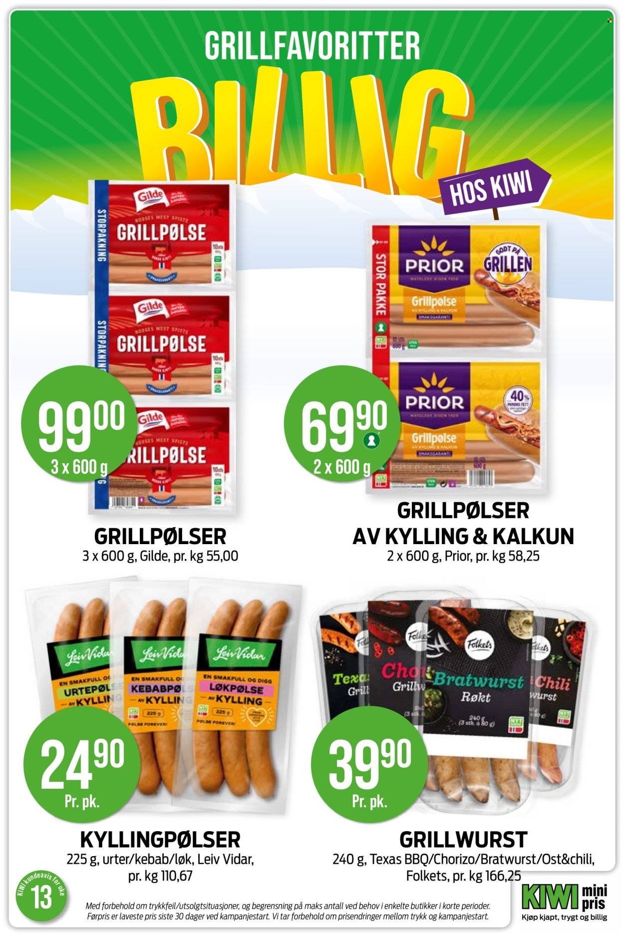 KIWI kundeavis - Fra mandag 23. mars 2026 (2026-03-23 - 2026-03-29)