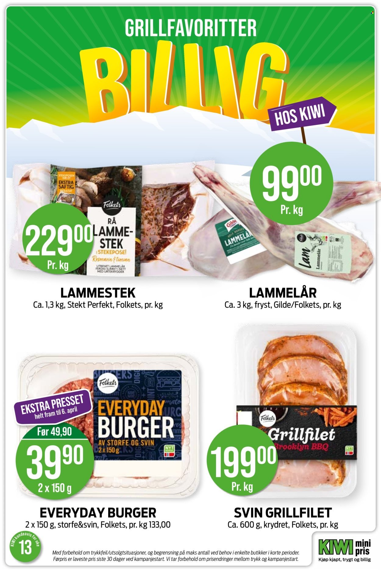 KIWI kundeavis - Fra mandag 23. mars 2026 (2026-03-23 - 2026-03-29)