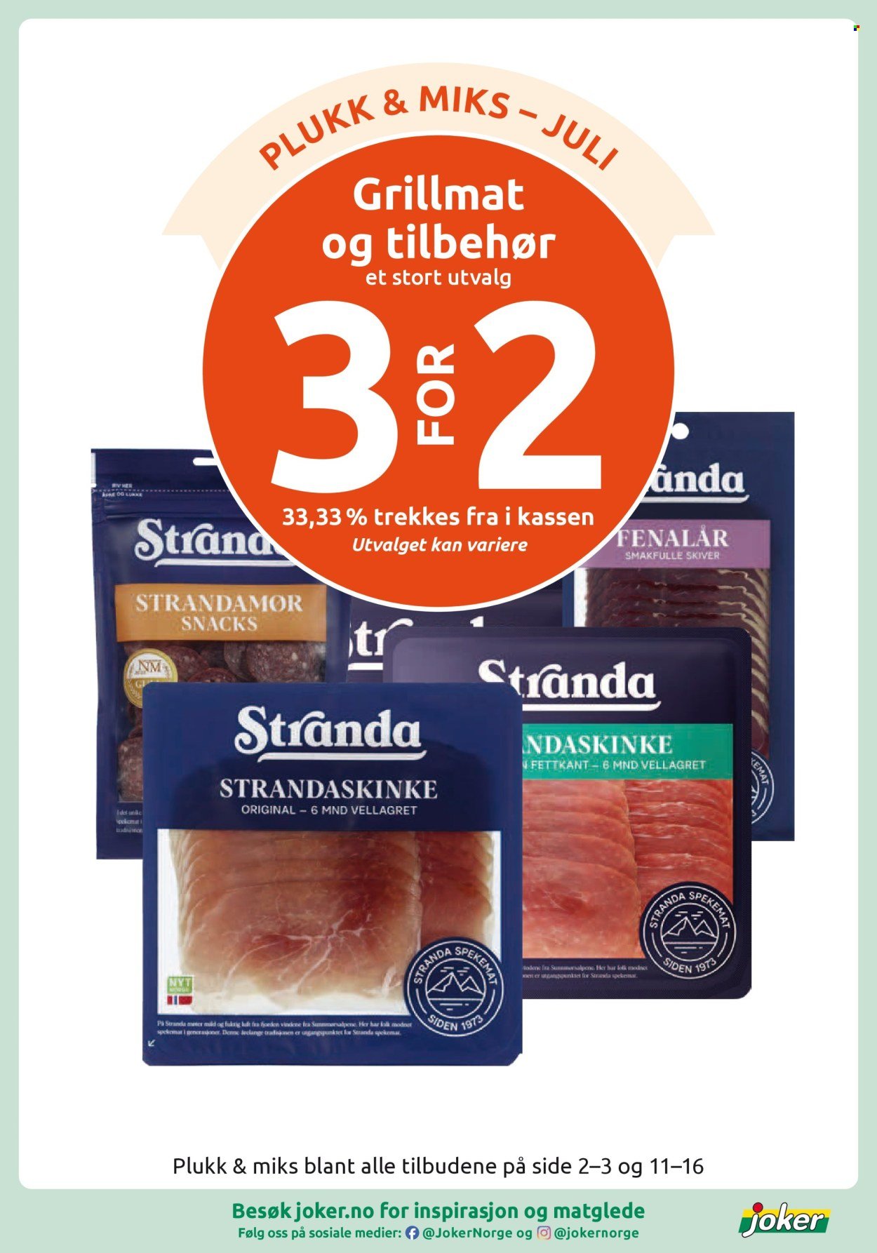 JOKER kundeavis - Fra mandag 6. juli 2026