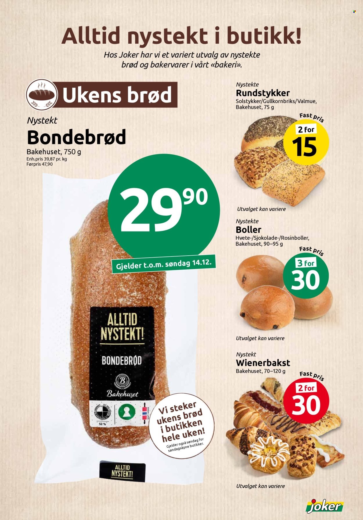 JOKER kundeavis - Fra søndag 7. desember 2025 (2025-12-07 - 2025-12-07)