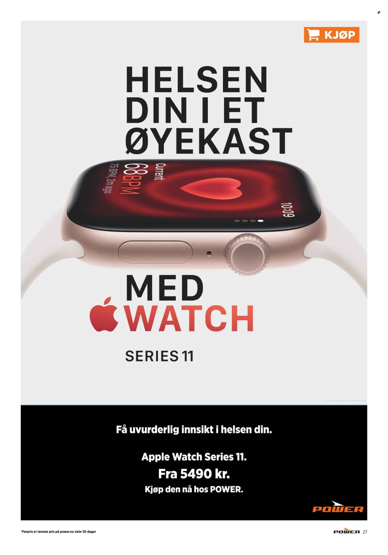 POWER kundeavis - Fra mandag 27. april 2026 (2026-04-27 - 2026-05-03)